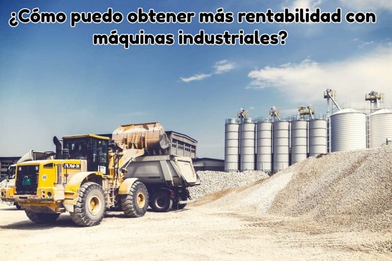 tractor amarillo trabajando en cantera