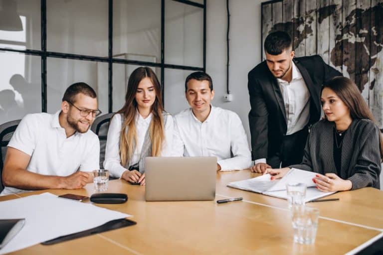 grupo personas negocios