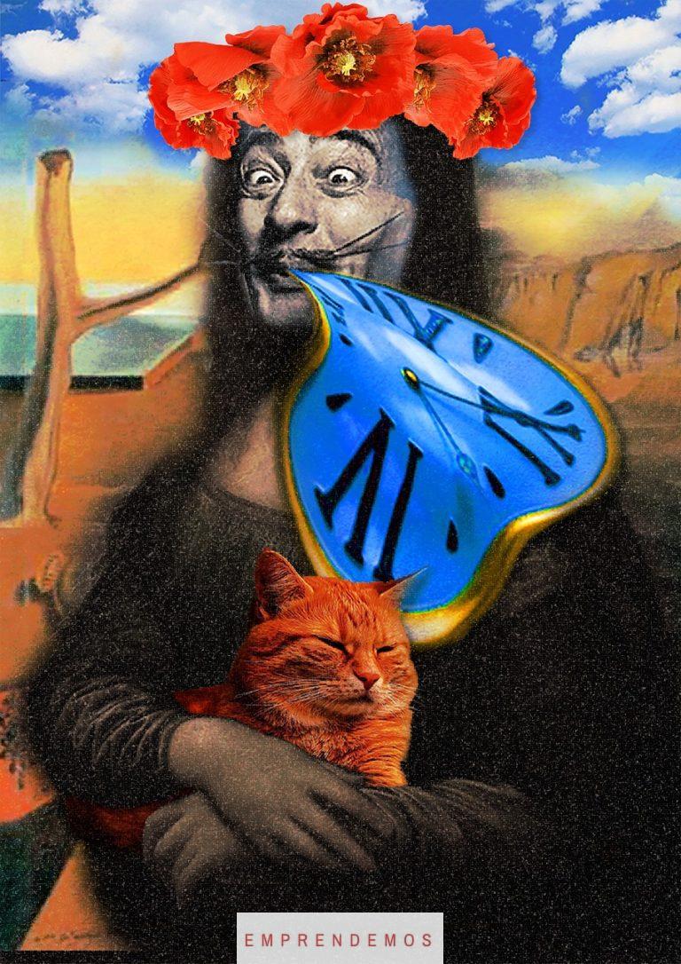 salvador dali, given, clock