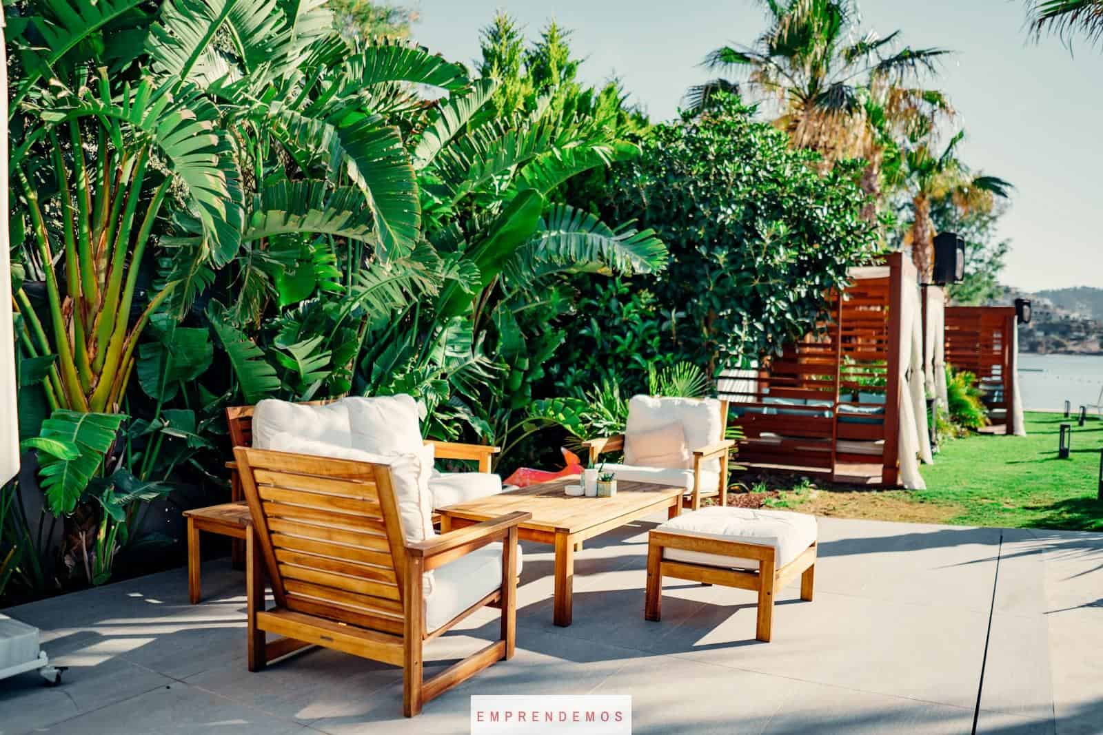 brown wooden table and chairs