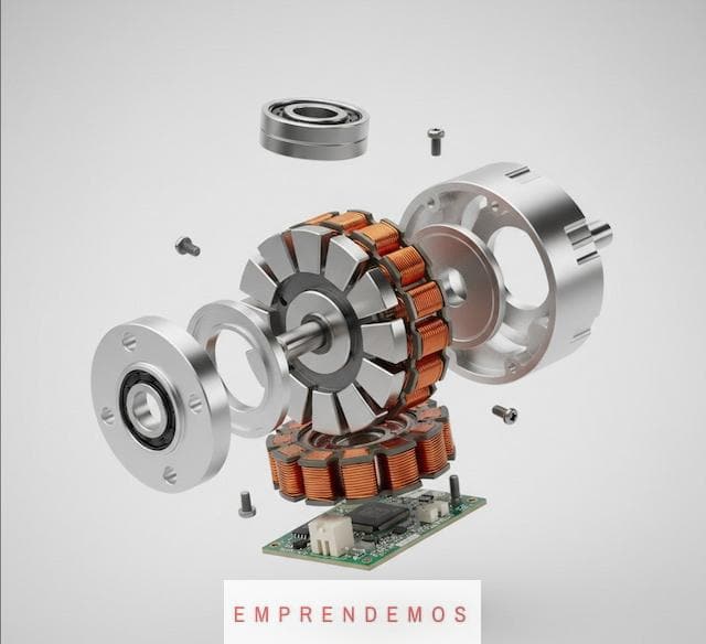 Rotor de motor brushless con imanes de neodimio para cobots