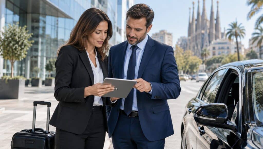 Planificación de desplazamientos profesionales en Barcelona